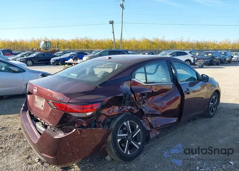 2024 Nissan Sentra Sv Xtronic Cvt z USA, uszkodzony, nr VIN 3N1AB8CV3RY275887